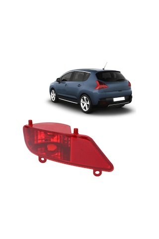 Moveevo Peugeot 3008 2009-2016 Sol Arka Sis Lambası Montajı - Plastiği Yapımı,  Standart, Kolay Kurulum Far Olmadan