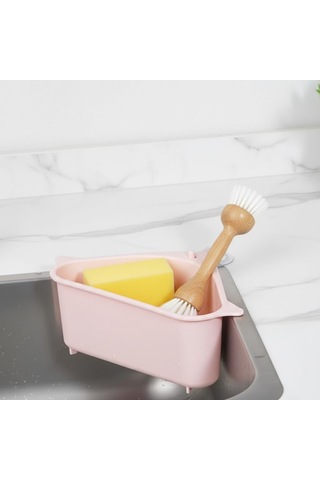Deconox Plastik Lavabo Çöp Filtresi Ve Süzgeci - Silikon Vantuzlu Asorti
