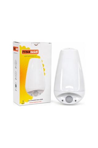 Sensörlü Led Duvar Aplik E27, Ip20 Çok Renkli