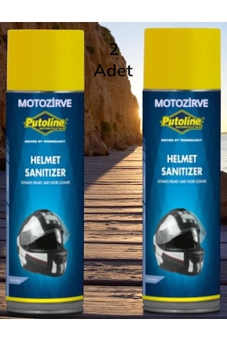 Putoline Helmet Sanitizer Kask Ve Vizör Temizleyici 500 Ml 2 Adet