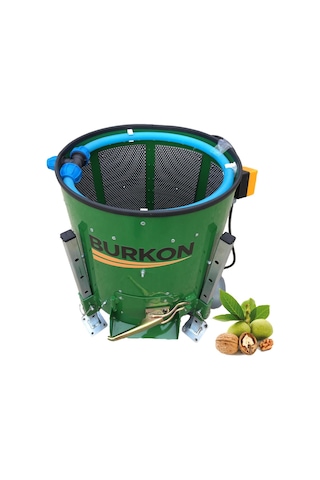 Burkon 90 L 35 kg Sabit Devirli Ceviz Soyma Makinesi