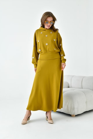 Ftz Kadın Etekli Takım Hardal 30990 Hardal