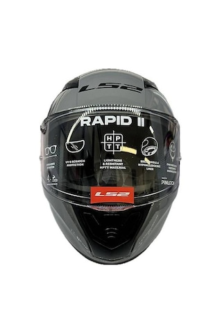 Ls2 Rapıd 2 Nardo Gri Fullface Motosiklet Kaskı Nardo Gri