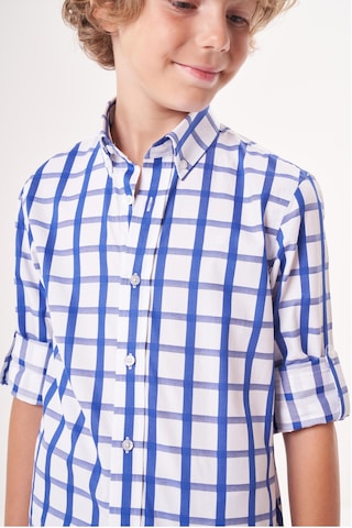 Bisse Regular Fit Yaka Düğmeli Lacivert Erkek Çocuk Gömlek Gm23y231169 D39 Lacivert