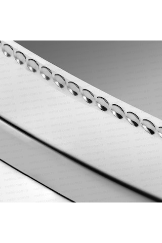 Nehir Zincir Saten Çelik Çay Tepsi