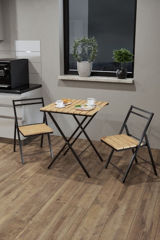 2 Adet Ege Katlanır Sandalye , Bistro Sandalye, Bahçe Sandalyesi