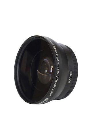 Raypro DCR-5500HD 55 MM 0.70x Ultra Geniş Açı + Makro Lens