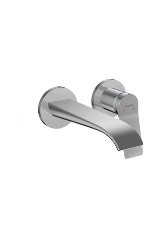 Hansgrohe Vivenis Tek Kollu Lavabo Bataryası Ankastre Duvara Monte 19,2 Cm Gaga İle - 75050000 Gümüş