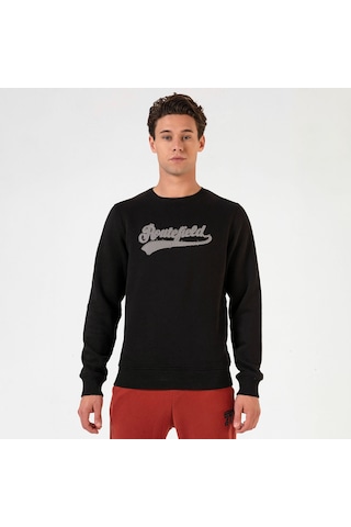 Routefield Hook Erkek Sweatshirt Siyah