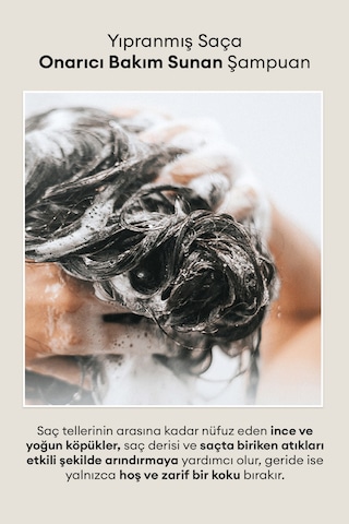 Yıpranmış Saçları Onaran Yoğun Nemlendirici Şampuan Mılk Baobab Original Shampoo Lavender Garden