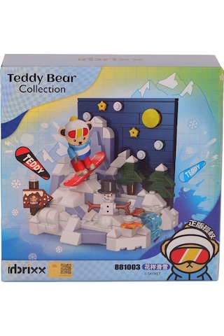 P88103 Panlos Desenli Kaykay 216 Parça Block Oyuncak