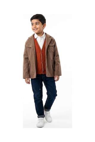 Xo Kids Erkek Çocuk 4lu Alt Üst Takım 6-9 Yaş 13220 Camel