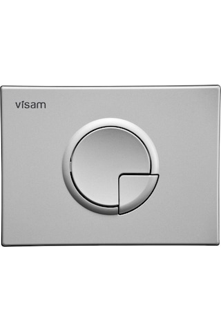 Visam Didim İki Kademeli Mat Krom Kumanda Paneli Mat Krom