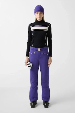 Bogner Franzi Su Itici, Regular Fit Performans Tasarımı Kadın Kayak Pantolonu Mor