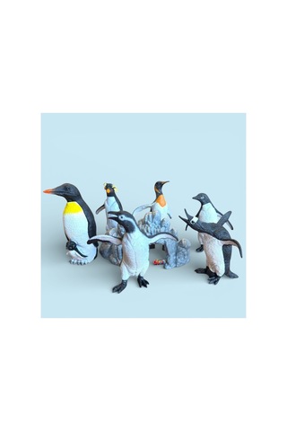 Penguen Hayvan Oyuncak Aile 11 Cm 6 Adet Masa Ve Pasta Dekor Süs Penguen Hayvan Oyuncak Aile 11 Cm 6 Adet Masa Ve Pasta Dekor Süs