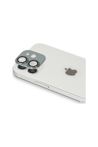 Apple iPhone Uyumlu, 11 Pers Alüminyum Kamera Lens - Yeşil Metalik