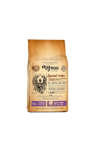 Mydog Az Tahıllı Kuzu Etli Diyet & Kısır Köpek Maması 12kg