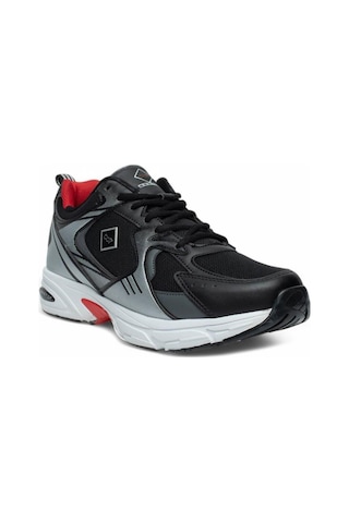 Nesilshoes Bestof 522 Siyah Kırmızı Erkek Spor Ayakkabı
