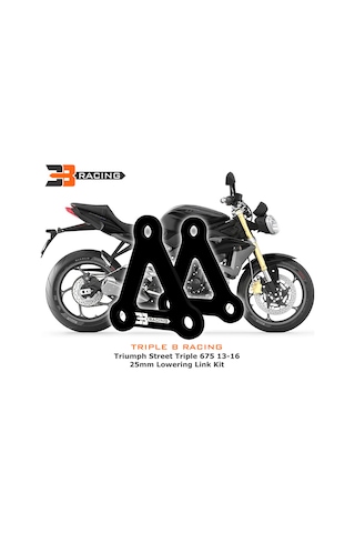 3B Racing - Triumph Street Triple 675 R -Rx 25Mm Alçaltma Kiti