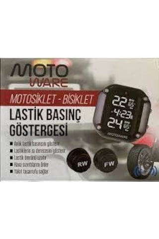 Motoware Motosiklet Bisiklet Lastik Basınç Göstergesi