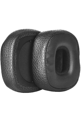 Mrstoys Marshall Major 3 Ve 4 İle Uyumlu Kulaklık Pedi Yastığı Kulaklık Süngeri Minder Kapak Sünger Earpad Siyah