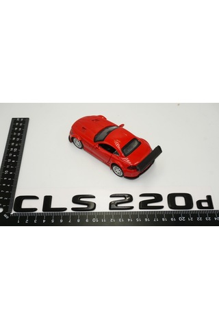 CLS 220d Bagaj Parlak Siyah ABS 3M 3D Yazı Logo