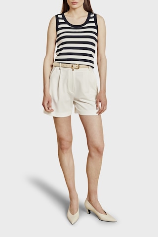Brooks Brothers Çizgili Bisiklet Yaka Atlet Bayan Atlet Bbss26fkt010388 Lacivert-kırık Beyaz