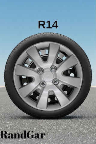 Renault Vel Satis 14 İnç Jant Kapağı 4 Adet Gri G101 Rand