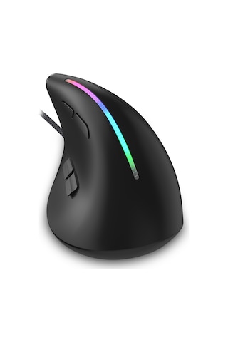 Hallow Zelotes-T-50 Dikey Kablolu RGB Optik Mouse