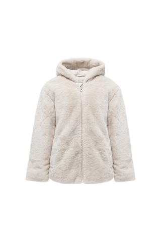 Name It Nkfmıla Jacket W Hood Pb Grı Kız Çocuk Mont 000000000102408586 Gri
