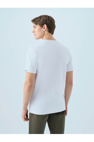 Loft Regular Fit Beyaz Erkek T-shirt Lf2039564 Beyaz