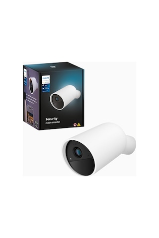 Philips Hue Secure Akıllı Ev Güvenlik Kamerası Kamera Sistemi Beyaz