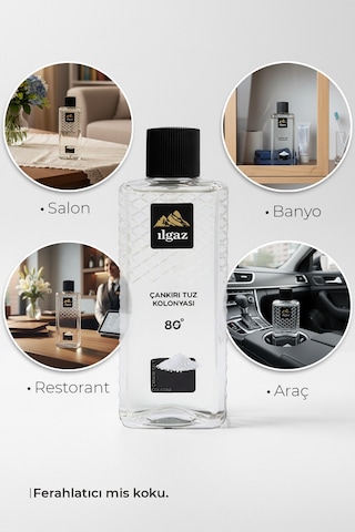 Ilgaz  Elegance Serisi Çankırı Tuz Kolonyası 400 ML