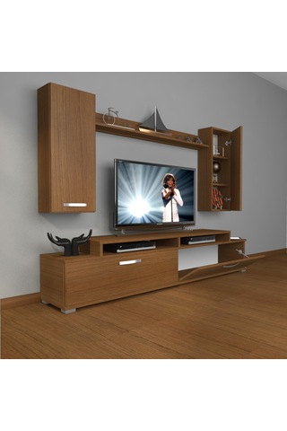 Decoraktiv Ekoflex 7 Slm Tv Ünitesi Tv Sehpası Ceviz