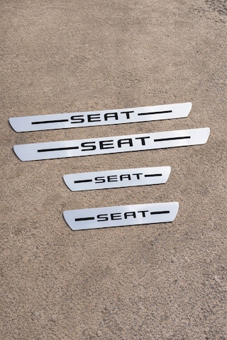 Seat Krom Plastik 4 Parça Kapı Parlak Eşik Seti