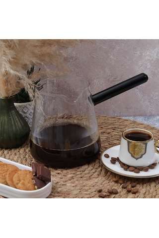 Arow Borosilikat Cam Cezve - 1000 Ml - Pm-2714-s