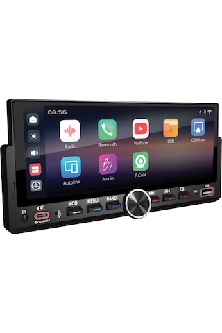 Edison Ed 680ca 6.86 İnç Kablosuz Multimedya Tek Din Kasa Carplay Android Auto Dsp Usb Sd Bt Radyo