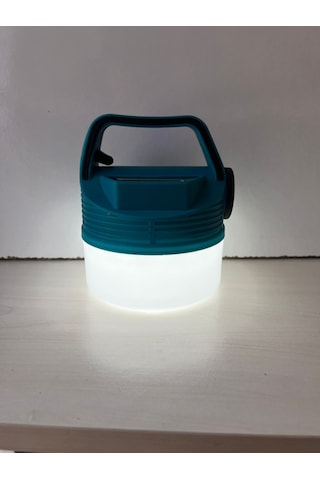 Borayris Güneş Enerjili Solar Çok Fonksiyonlu Mavi Renkli Kamp Lambası