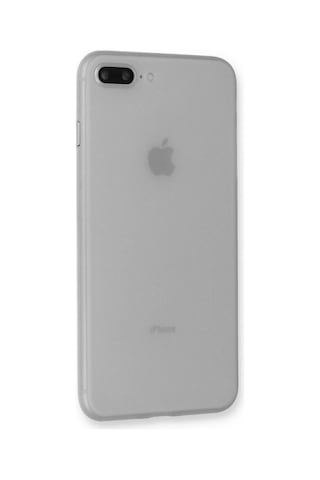 Apple Uyumlu iPhone 7 Plus Kılıf Pp Ultra İnce Kapak - Beyaz Diğer