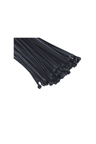 Günsan Siyah 100'lü Kablo Bağı (20cm x 4.8mm)