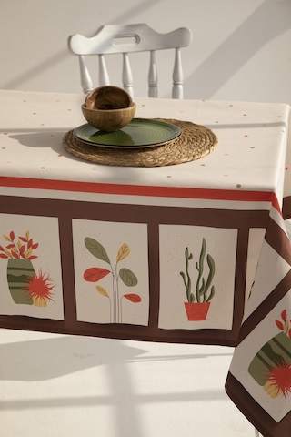Ays Home Modern Desen Yemek Masası Örtüsü