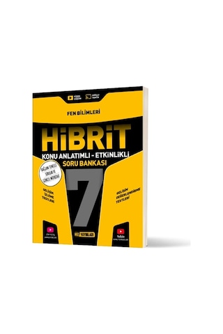 Hız 7. Sınıf Hibrit Fen Bilimleri Soru Bankası-bağlam Temelli Sorular Ve Maarif Müftedat Hız 7. Sınıf Hibrit Fen Bilimleri Soru Bankası-bağlam Temelli Sorular Ve Maarif Müftedat