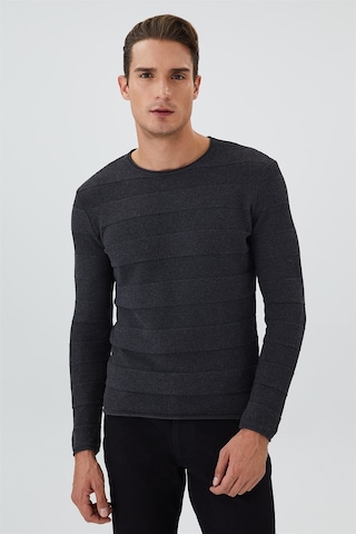 Lee Cooper Holden Erkek O Yaka Kazak Antrasit - 15459 Antrasit