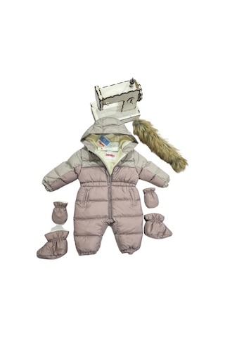 Benitto Kids Kız Bebek Pembe Astronot Tulum Mor