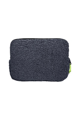 Jacbag Teddy Gri/sarı Peluş Erkek Çocuk Tablet Çantası Tablet Kılıfı
