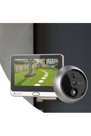Ezvız Dp2c Kablosuz Kapı Dürbünlü Kapı Zili Gold