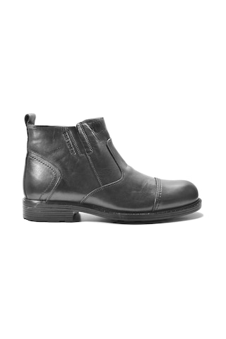Greyder 66817 Hakiki Deri Siyah Klasik Casual Erkek Bot