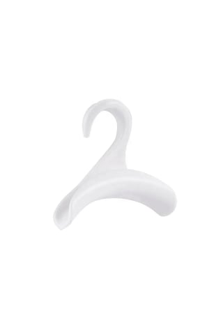 Microcase Sert Abs Plastik Portatif Mini Dolap İçi Çanta Askısı 1 Adet - Al5016 Beyaz