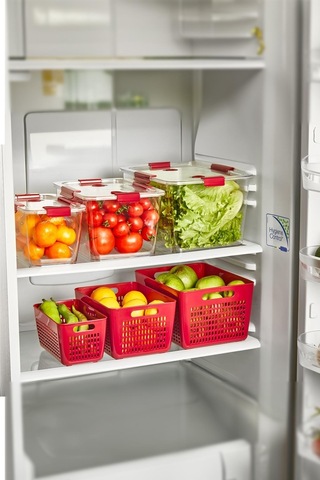 Selka Home 3'lü 7 Lt Lavin Süzgeç Bordo