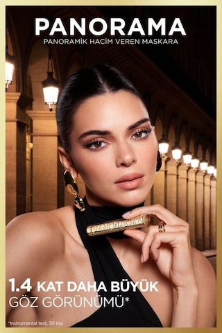 L'Oréal Paris Panorama Hacim Veren Maskara Kahverengi